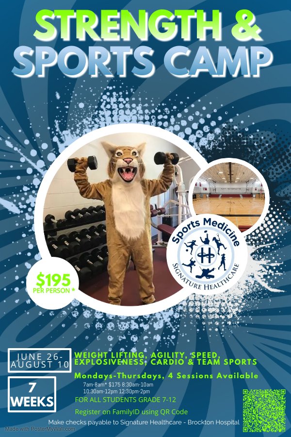 WBMSHS_AT's tweet photo. Join me this summer!  Sign Up for our Summer Strength and Sports Camp at WB. Register on FamilyID.

https://t.co/zKVR0aw9Sb https://t.co/PedUz3A0da
