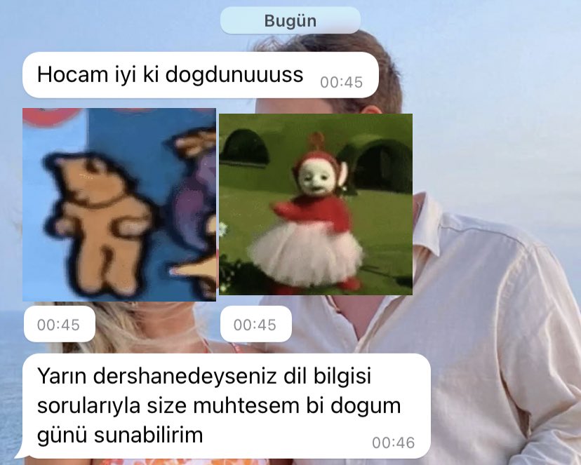 burrcusuz's tweet photo. öğrencilerden gelen doğum günü mesajları bu şekil oluyormuş galiba🥹 https://t.co/UjQH3aoY3a