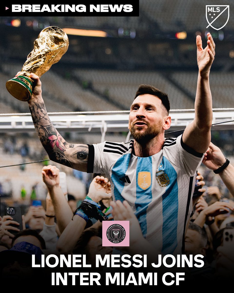 Messi just choose Soccer over Football.