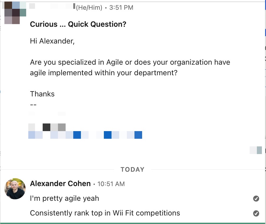 Alex Cohen on Twitter "Unfortunately this sales rep never got back to
