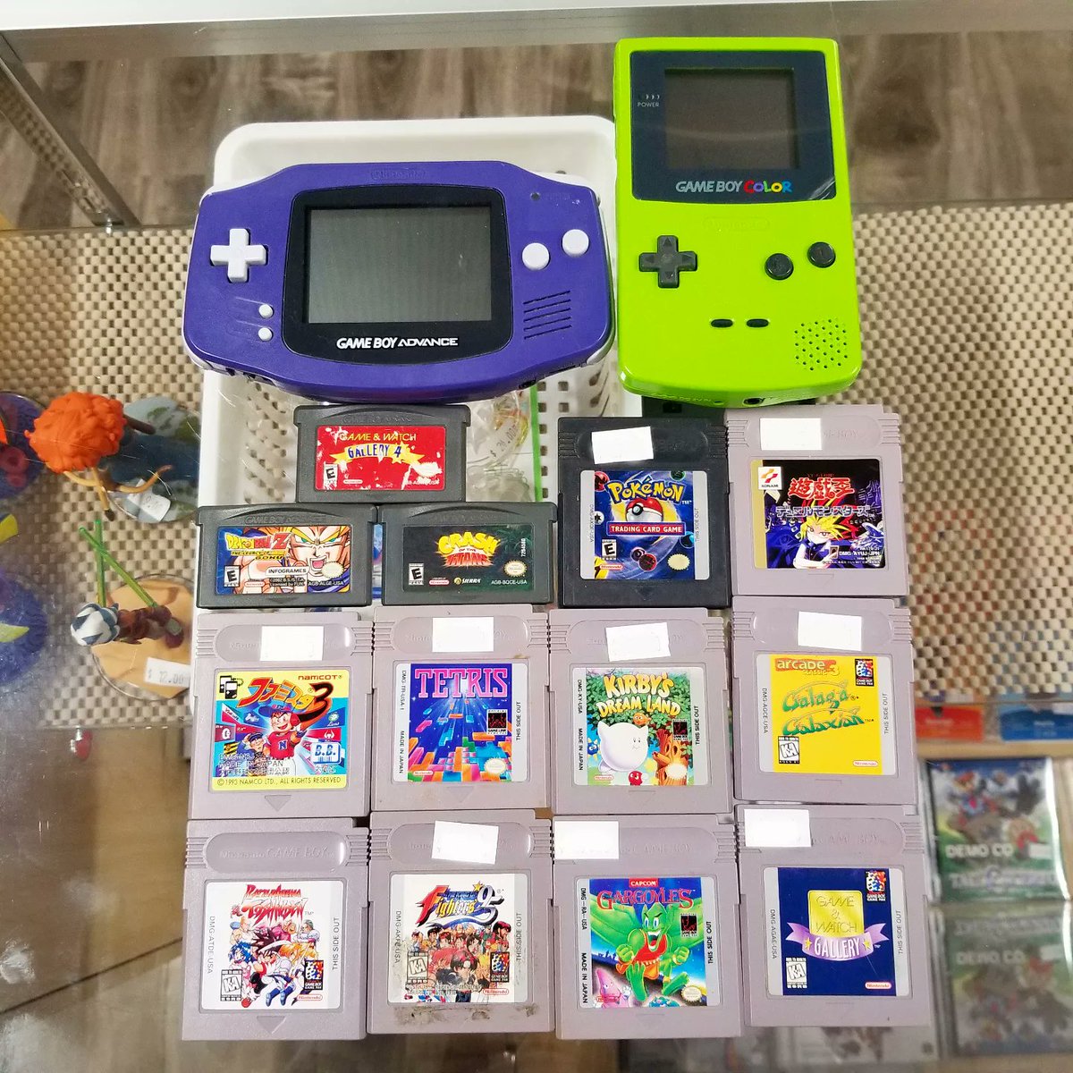 Game_Realms's tweet photo. We got #Nintendo #Gameboy #Gameboydvance #videogames in stock at Game Realms in Burbank California!
We ship in USA
#GBA #GameboyColor #Pokemon #YugiOh #Tetris #Galaga #TheKingofFighters #SNK #Kirby #BattleArenaToshinden #Crashbandicoot #Dragonball #DragonballZ #Retrogaming https://t.co/PKMkSAeTwn