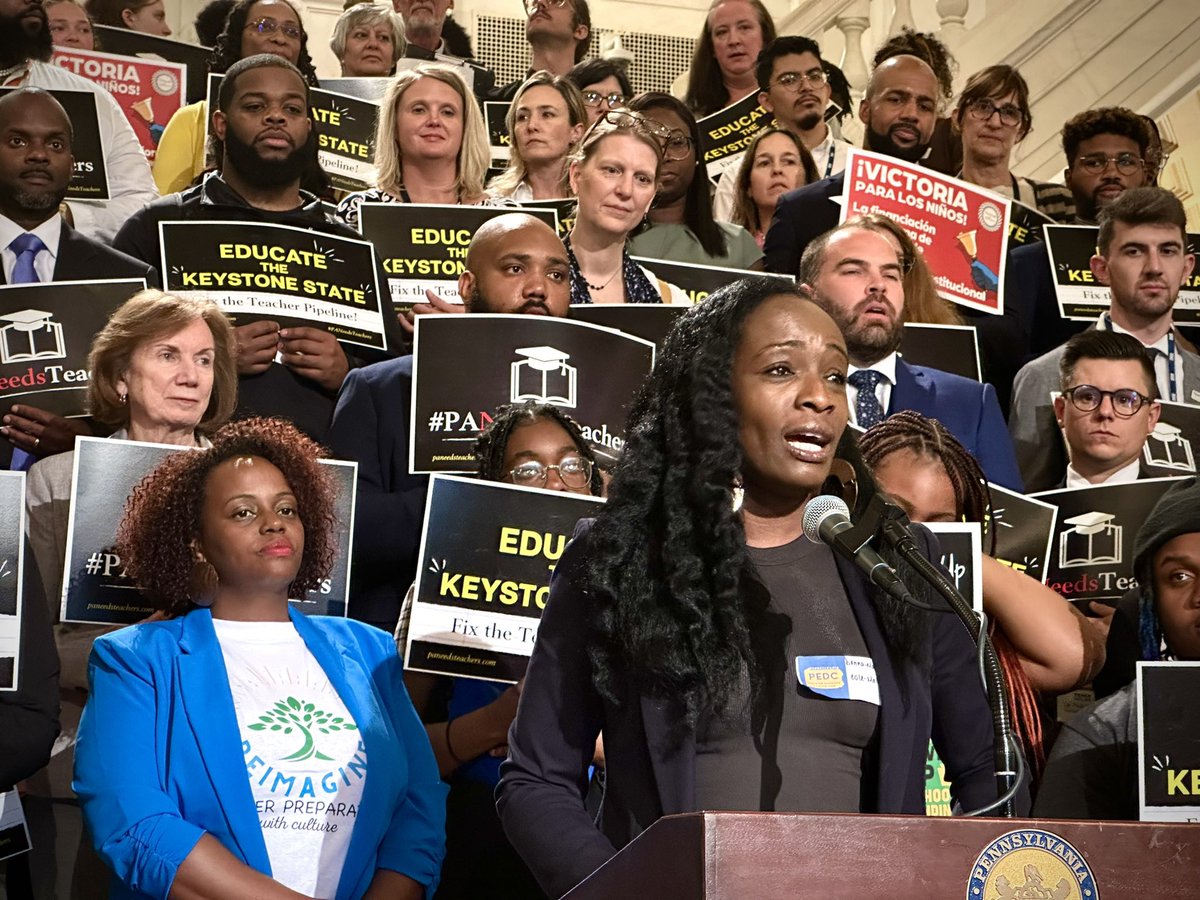We had a HUGE day in Hburg yesterday, meeting w/ legislators and holding a one-of-a-kind press conference. TY to our educators, advocates, and coalition partners for your amazing work! 🙏🏼

Our work is not done yet though ...