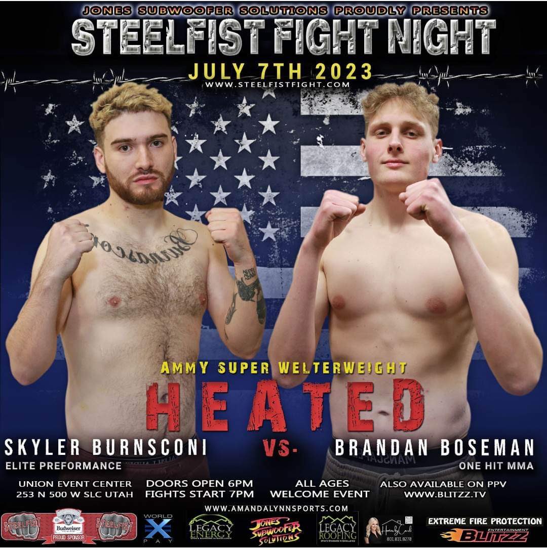 SkylerBurnaMMA's tweet photo. My next fight is in July! Get at me for tickets!
#steelfist #kickboxing #utahmma https://t.co/gCksbKbUAO