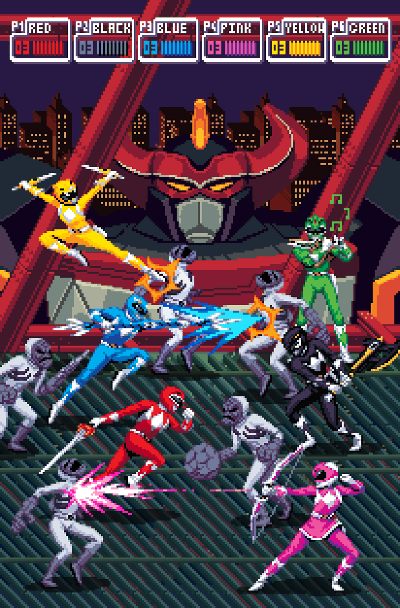 New DLC incoming. Be cool if we could get the rangers in this game.
#TMNT    
#TeenageMutantNinjaTurtles 
#PowerRangers30