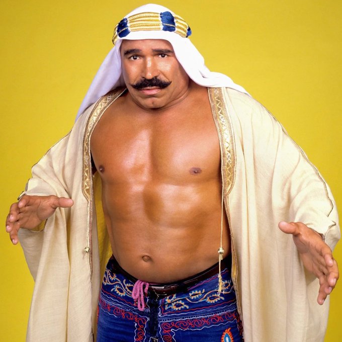 RIP The Iron Sheik. Fantastic wrestler, great character and brilliant on social media too. One of the