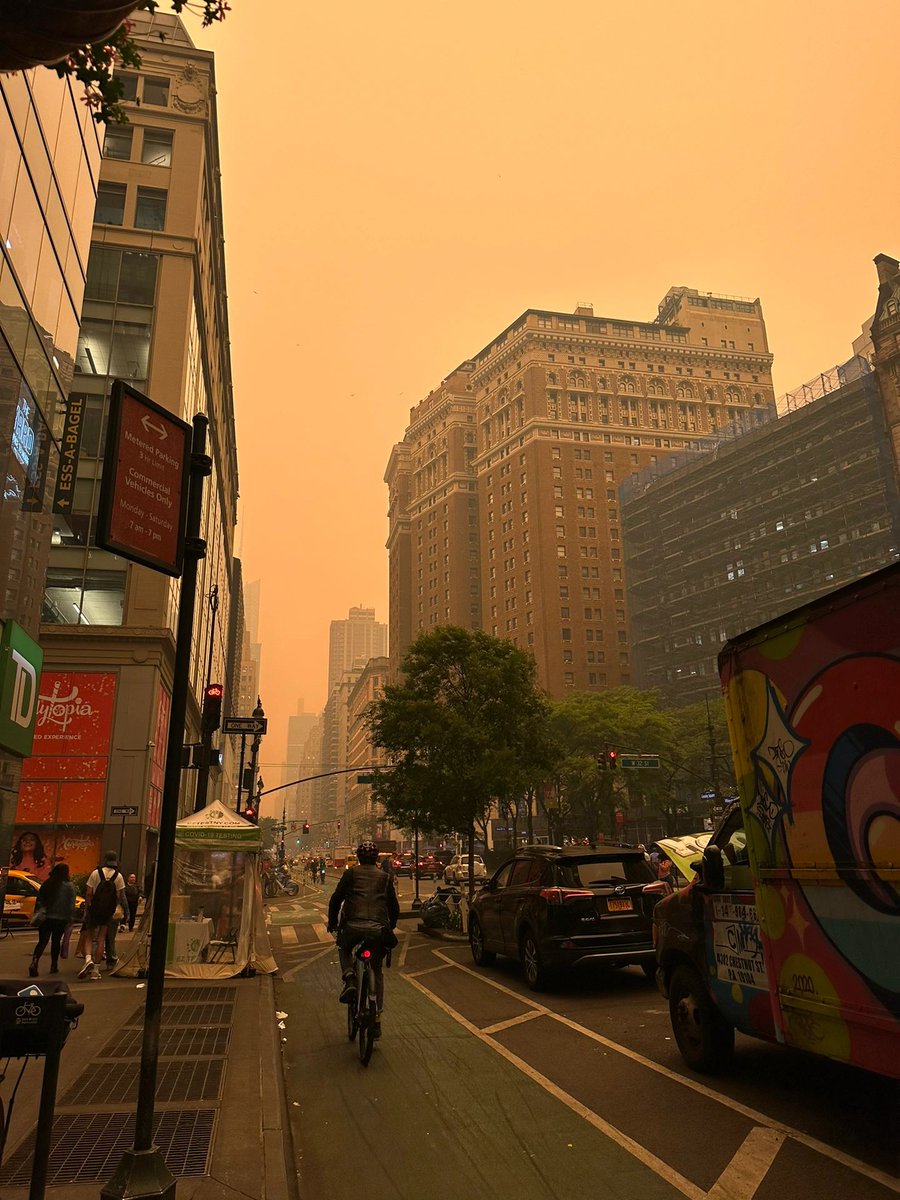 Worse air quality in New York City today - When will the smoke from Canada's wildfires clear?
