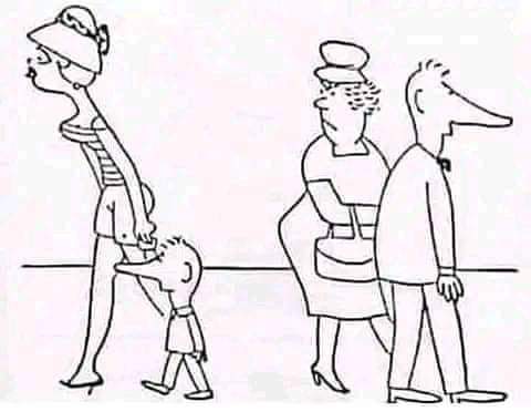 Why is she looking back???