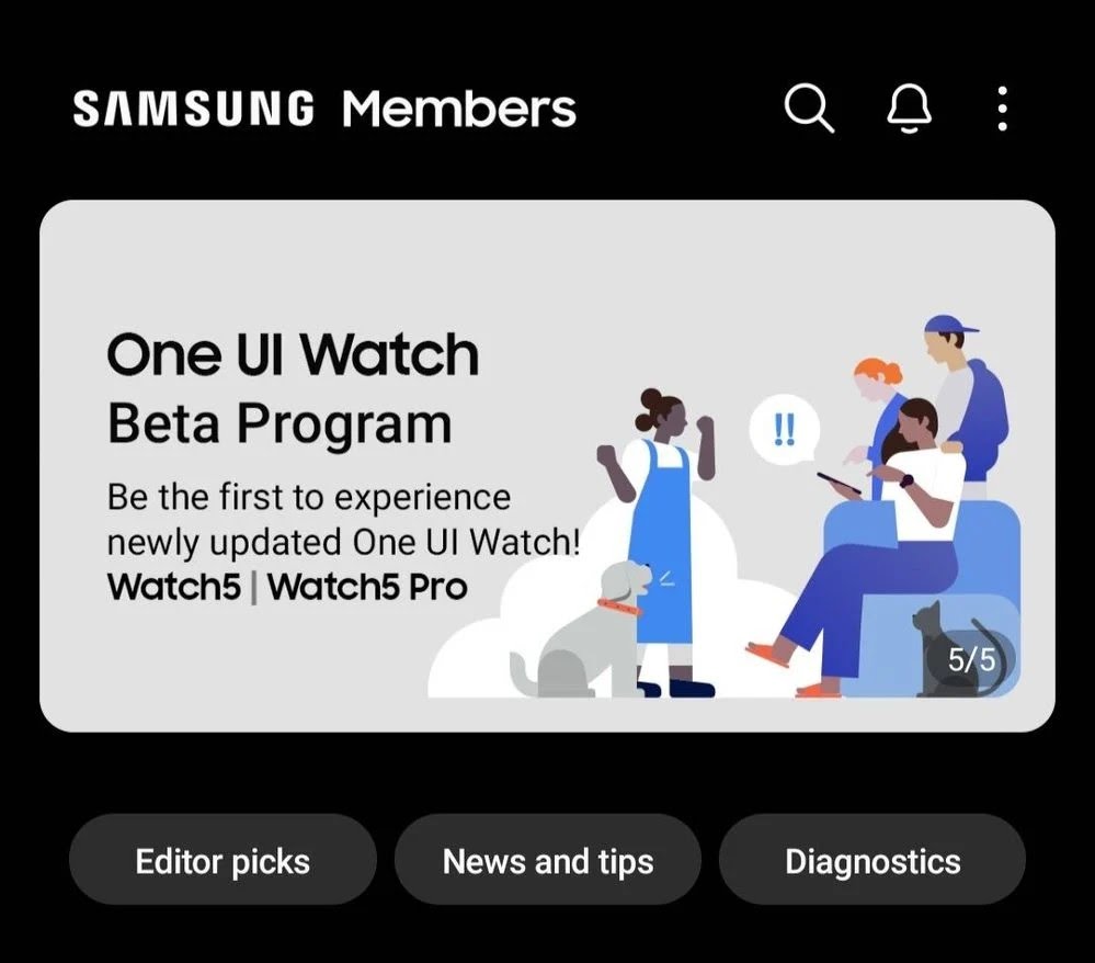 Galaxy Watch4 series and Galaxy Watch5 series owners in South Korea and the United States...

You can now try One UI 5 Watch Beta by signing up through the Samsung Members app!

There are several improvements and changes.

Also, you might find some leaks about the next Samsung…