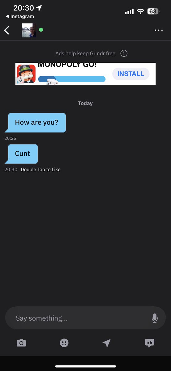 JakeyPerry4's tweet image. Grindr as friendly as ever tonight 🫠