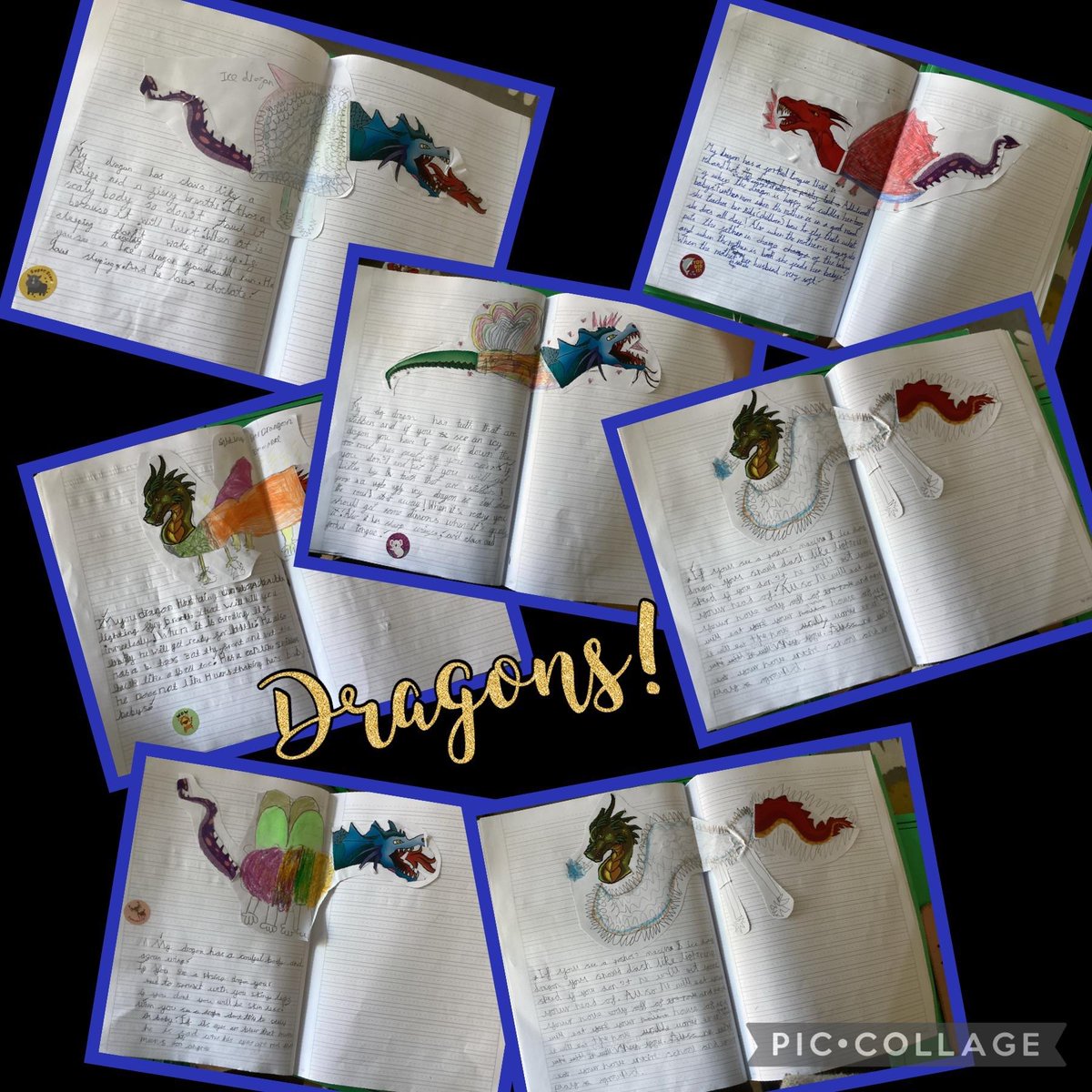 Year 2 have been creating their own dragons and writing about them. 
We love their new creations! 
@lsenglishhub @YoungWritersCW @PrimaryEnglish #writing #primarycurriculum