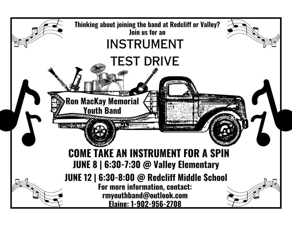 Curious about band at ⁦@redclifftweets⁩ ⁦@valley_elem_sc⁩ or @bhjh_huskies?  Join us for one of our upcoming Instrument Test drive events!!🎶