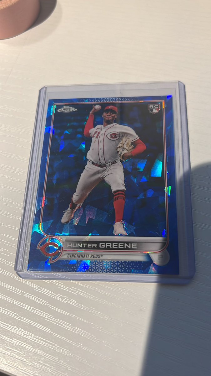 Wednesday Baseball Classic Post #47

Hunter Greene Sapphire RC $3

*Shipping in pinned tweet*

#WBC #pwallsale #CUTL
Stack Minimum: $10 
*Stack forfeited under min