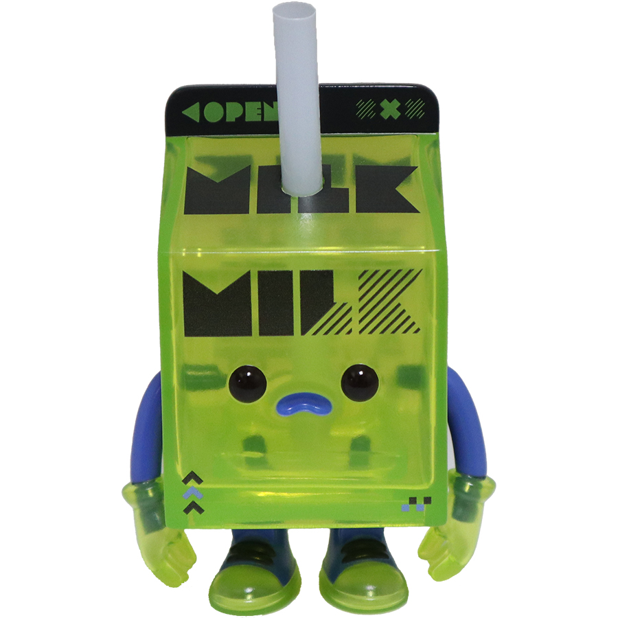 MUUKTOY🥛7/30(日)WF2023夏 on Twitter "新色！ジュースボックスボーイ ミルクパック ELECTRIC TOYS限定カラーの国内販売日が決定！ 今回は蛍光黄緑の