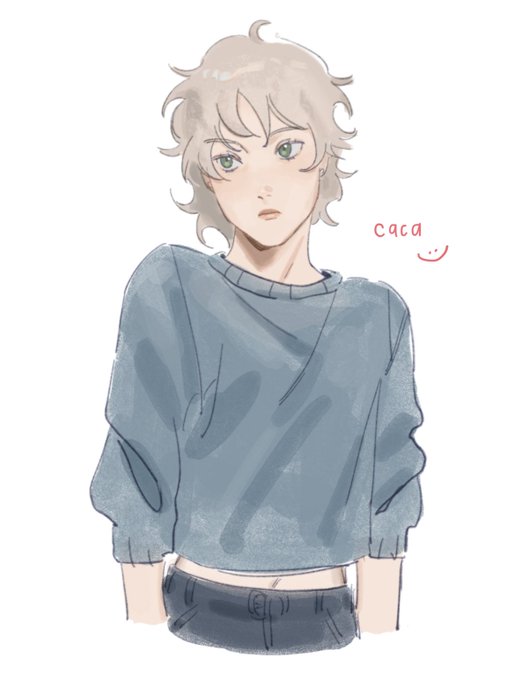 i love drawing this oc