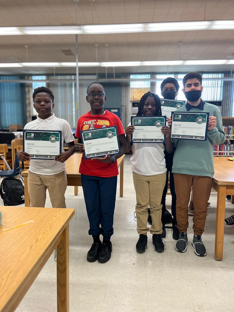 NorlandMiddle's tweet image. Our students are Digital Certified! #securingthefuture