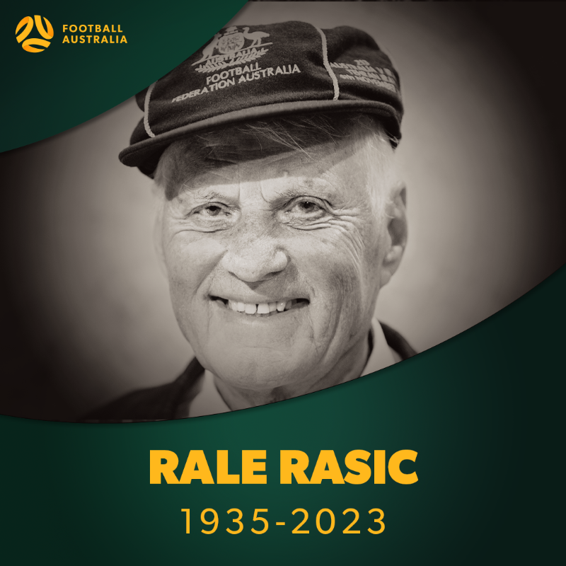 Socceroos's tweet photo. Today, we lost one of our pioneers. 

The first coach to take us to the FIFA World Cup and much-loved member of the football community. 

Vale, boss.