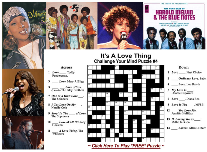 MrPuzzles2014's tweet photo. Celebrate African American Music Appreciation Month with this fun "IT'S A LOVE THING" *free* online puzzle from Puzzles For Us® . . .  https://t.co/BuxcwBIepe   
#PuzzlesForUs  #BlackMusicMonth   #KnowYourStory https://t.co/rRSQLryHgV