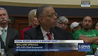 We lost an economist for emancipation today. May we develop more economists fighting for working people! Thank you <a href="/WSpriggs/">William E. Spriggs</a> and condolences to your loved ones ❤️ 🕊️