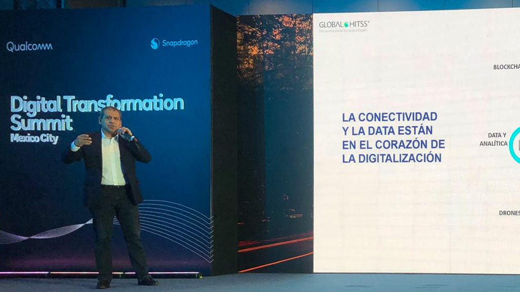 Globalhitss's tweet photo. Ayer nuestro Director de Alianzas estuvo presente en el #DigitalTransformationSummit  de nuestro partner @Qualcomm dónde reafirmó nuestro compromiso como compañía para acelerar la adopción de #tecnología #5G, #Inteligencia #Artificial #AI e #IOT en las empresas. https://t.co/AZw7q2EyQp