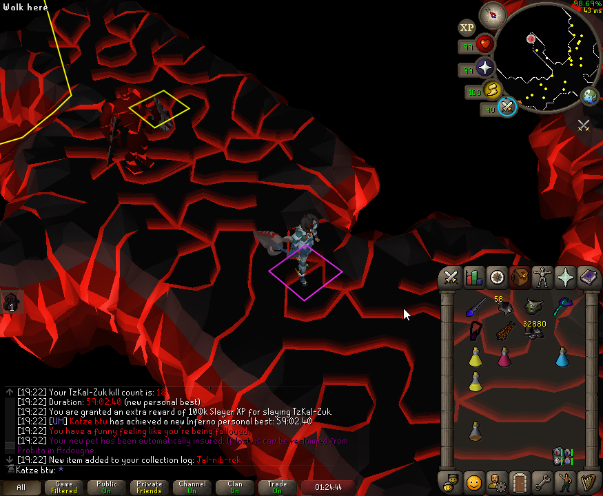 Sub 60 Bofa Inferno + Jal-nib-rek