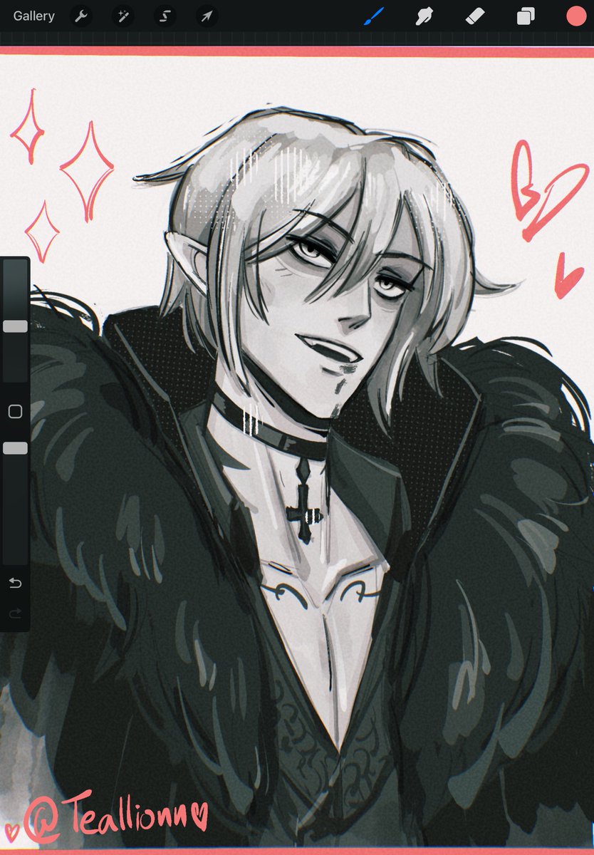 Teallionn's tweet image. Some night drawing 👀 @_LordBerserker