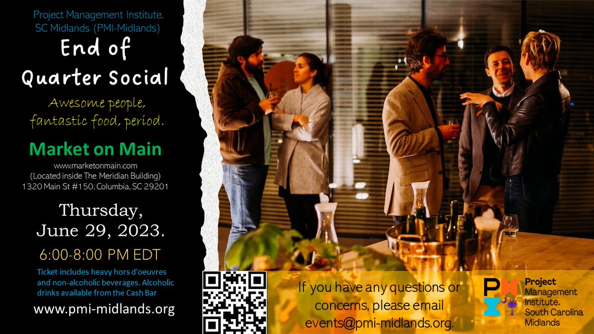 Join us on Thursday 29th June 2023 at Market on Main from 6pm to 8pm. 

Register: pmi-midlands.org/events/event-l…
#pmiscmidlands