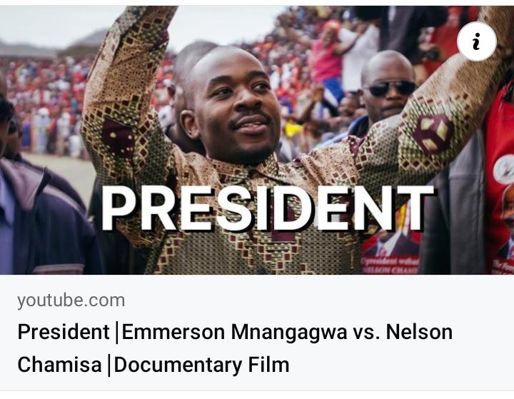 As promised before, the documentary PRESIDENT is now available on YouTube to those in Zimbabwe. We would like to thank Zimbabwean citizens for their patience. 
Please share the link.
 youtu.be/zbpUDJZG0pE