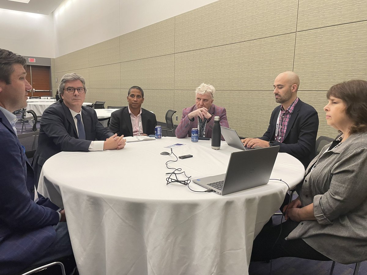 <a href="/BioWorld/">BioWorld</a> brings together leaders of preclinical companies for hot topics discussion at #BIO2023 @DTxPharma <a href="/Combined_Tx/">Combined Therapeutics</a> <a href="/kytopen/">Kytopen</a> <a href="/LynnYoffee/">Lynn Yoffee</a> <a href="/elevationonc/">Elevation Oncology</a> <a href="/BioPharmaMike/">Mike Ward</a> <a href="/russopartners/">Russo Partners</a>