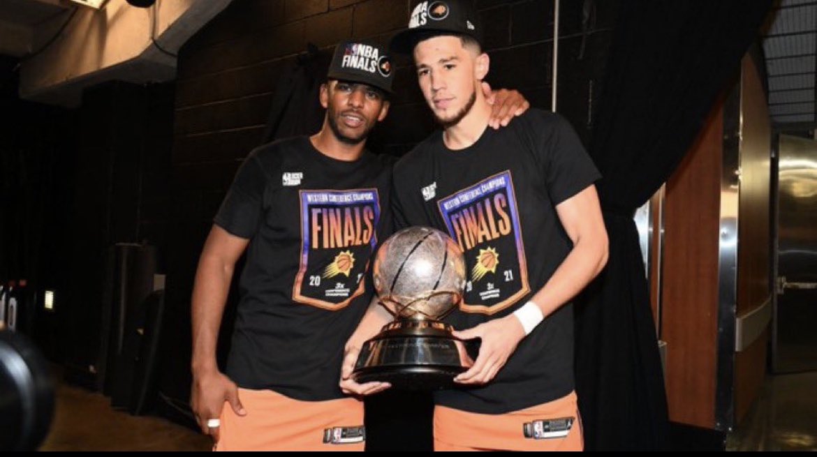 CP3: Whatever happens here: You have brought relevance and nothing but class to Phoenix. All time Suns great even in 3 years. Your leadership is unquestionable and our finals run in ‘21 brought the city to life. THANK YOU!