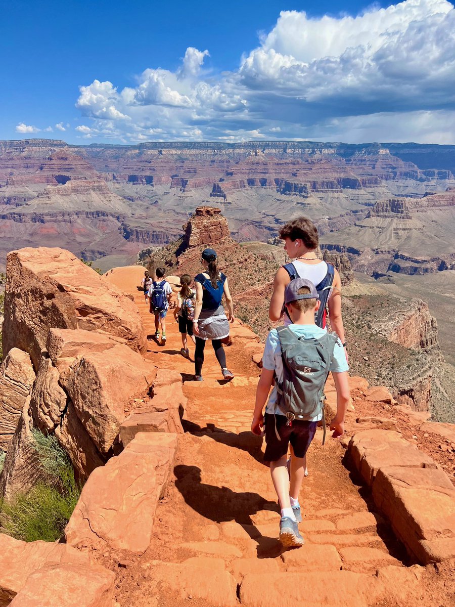 Last weekend, we had the opportunity to show the kids the Grand Canyon. They made it deep enough inside to appreciate the magnitude of its size and splendor. And though a few tears were shed on the way back up, I’m confident that only positive memories will endure! 😁