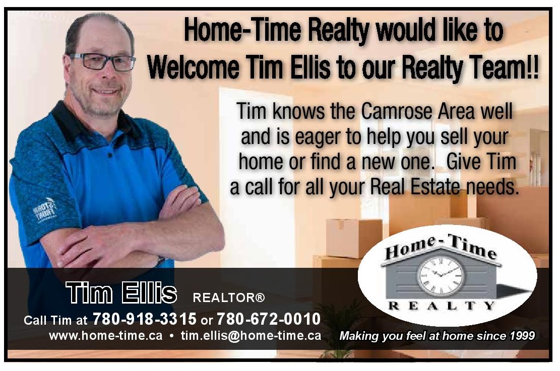 We're proud to add <a href="/TimEllis05/">Tim Ellis</a> to the Home-Time Realty Team!  Tim is ready to help you with your real estate needs.