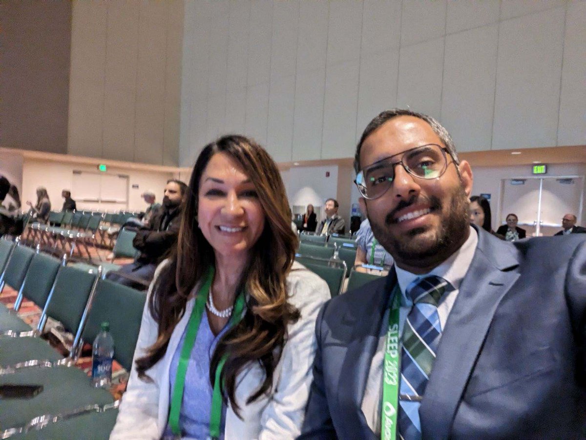 Fantastic work from <a href="/matheusldaraujo/">Matheus Araújo</a> discussing novel application of AI in MSLT and PSG <a href="/NancyFoldvaryDO/">Nancy Foldvary-Schaefer, DO, MS</a> <a href="/CleClinicMD/">Cleveland Clinic MD</a> #SLEEP2023