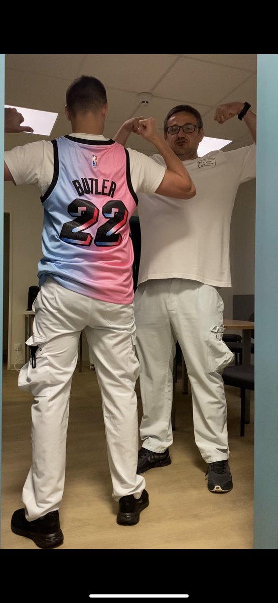 Vbadgones's tweet photo. Let’s Go #miamiheat #NBA #Butler #NBAExtra https://t.co/WHC5d2BdML