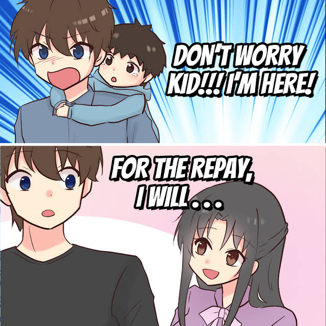 MangaWorldEN's tweet photo. Hi everyone 🌎💕 here is the video for today! 😊 https://t.co/VONKEZGKBm 
you save a lost kid and sacrifice something for your date? :) https://t.co/xPoJV9zvCl