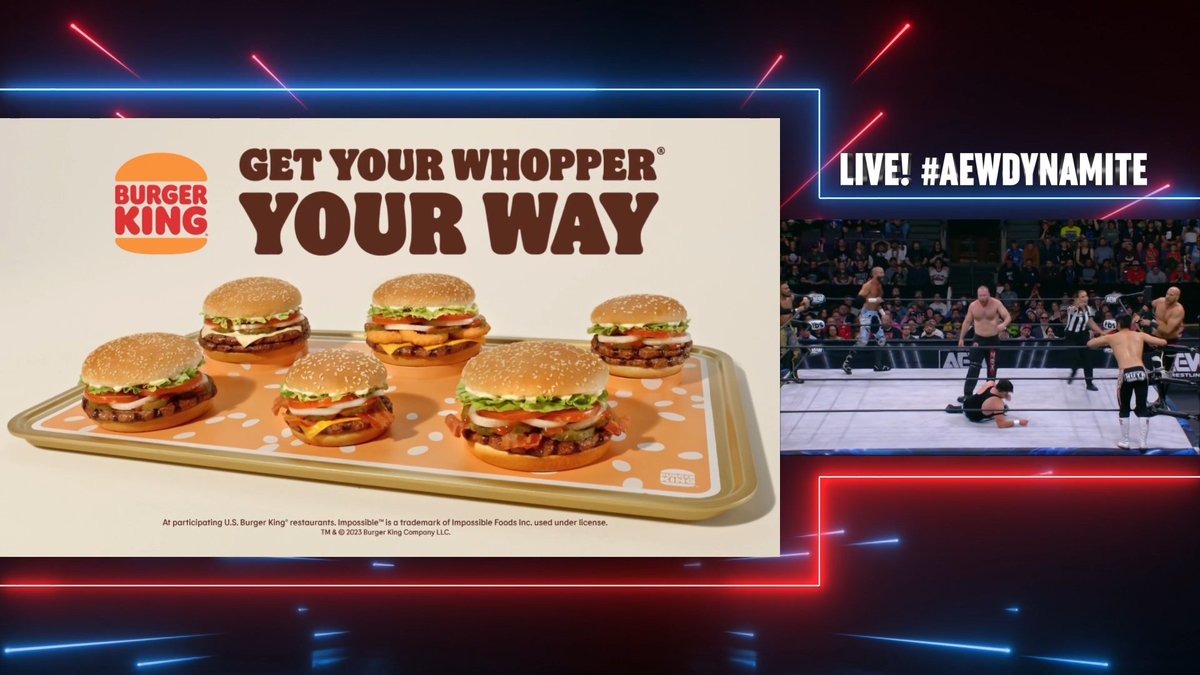 WHOPPER WHOPPER
#AEWDynamite #AEWonTBS