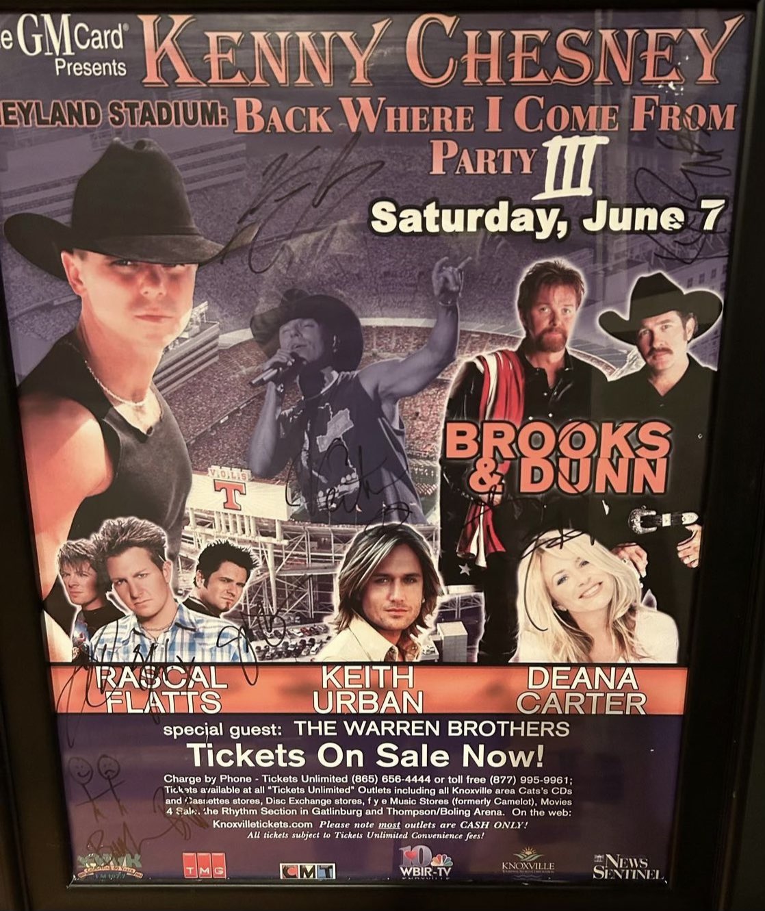 Kenny Chesney on Twitter "20 years ago tonight we did our first