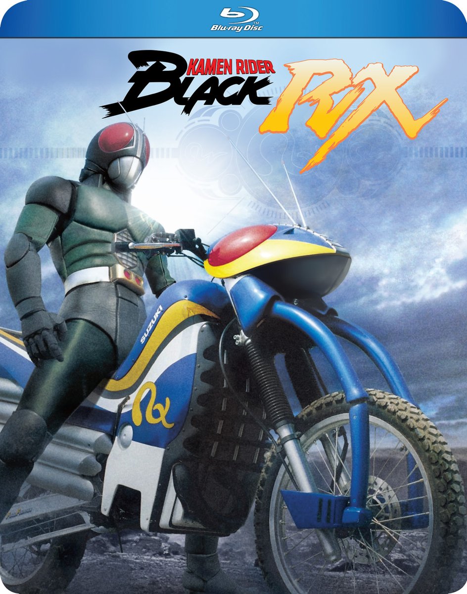 SquallCharlson's tweet photo. Did you catch the newest @SHTimeNews video? I am going another giveaway, this time for a brand new copy of Kamen Rider Black RX on Blu-ray! All you have to do is collect the three words from the video and future ones and make a sentence with them to be entered! https://t.co/kf4c7rVJIM