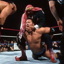 @TheRock Uncle skeiky  had to stretch the great one at WrestleMania