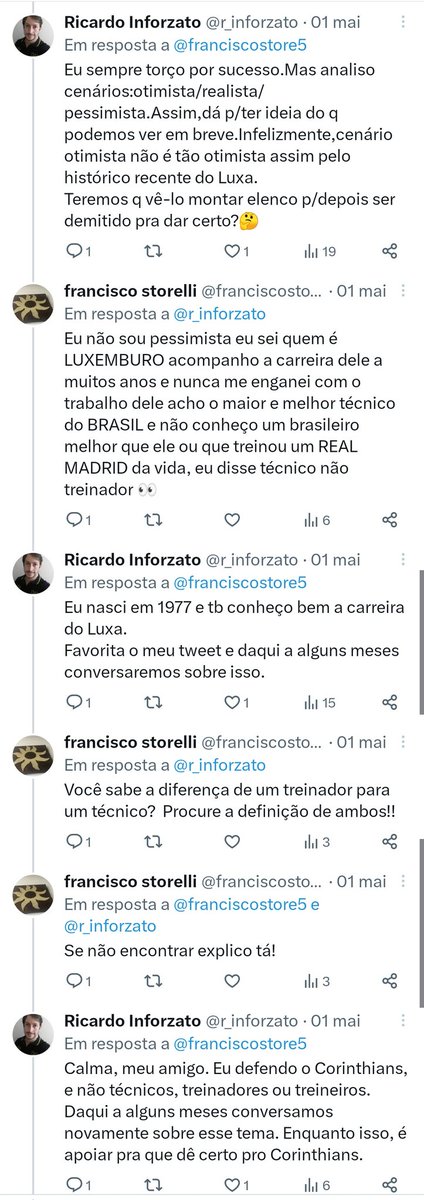 r_inforzato's tweet image. Essa conversa nem precisou envelhecer tanto para mostrar quem estava com a razão.
Pena q o outro lá, q deve ter algum pôster do Luxa pendurado no banheiro da casa dele, me deu block (retribuído!) pq sabia que isso seria lembrado... 🤣

#ForaDuilio
#ForaAlessandro
#ForaLuxemburgo