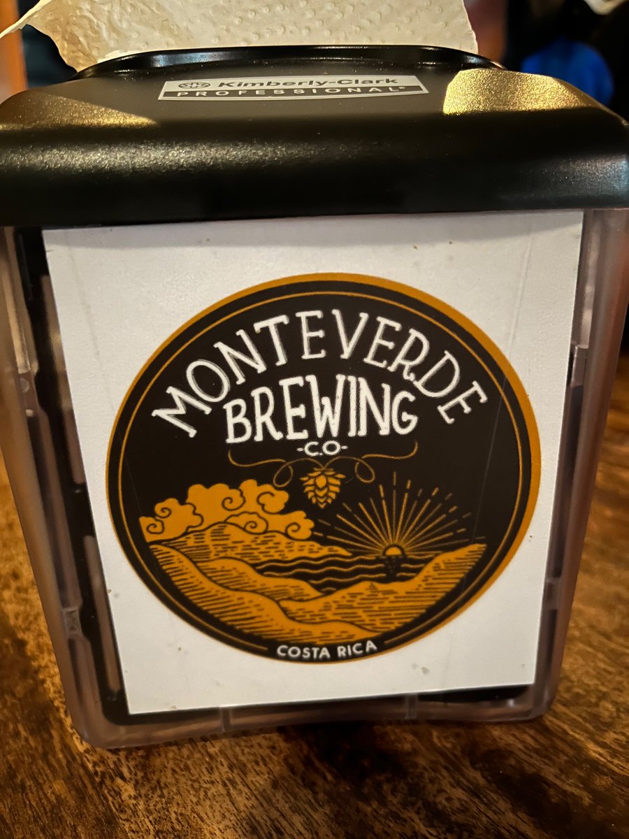 tsofia20's tweet image. of course my dad found the closest thing to triple rock in monteverde