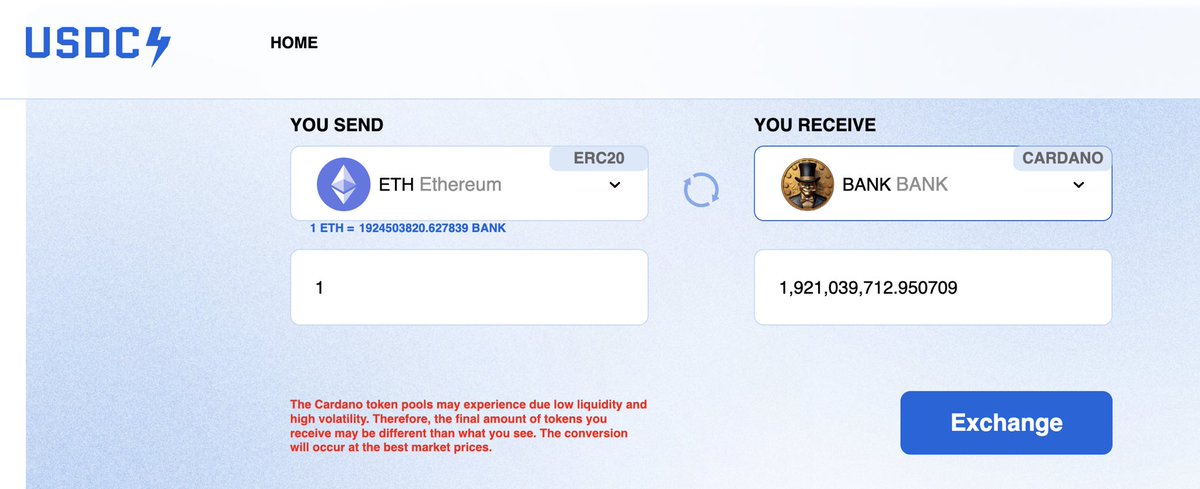 jdrew01119's tweet photo. Oh, what’s this? You can now buy $BANK with other crypto like #ETH and #SOL? Thanks to Cardano Crocs Club and great work by @BankercoinAda $BANK https://t.co/UoaWj5iZIB