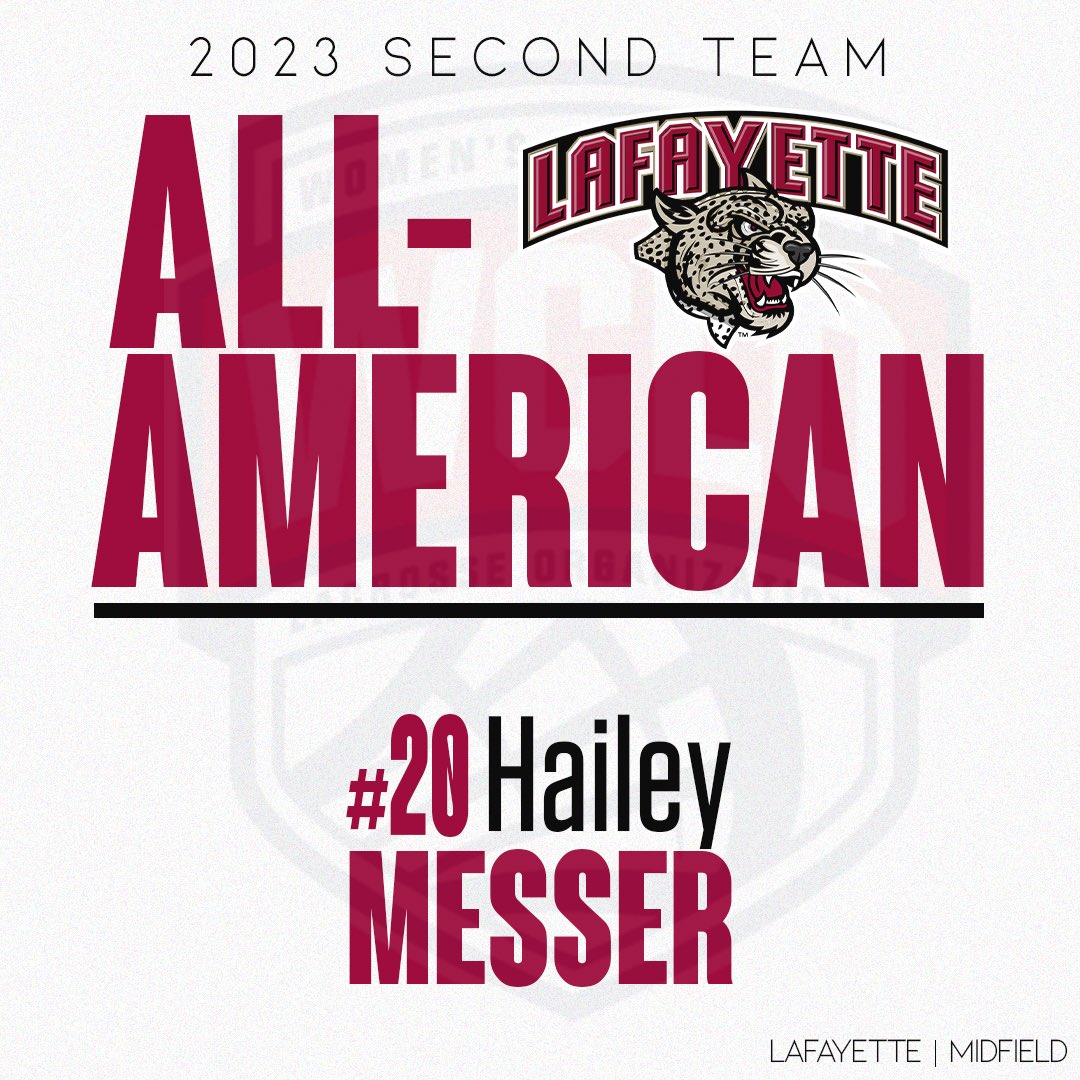 WCLO_US's tweet photo. Congratulations to our Second Team All-American defensemen!

- Tess Felter (Loyola)
- Jennifer Chances (WPI)
- Ally Carle (St. Thomas)
- Hailey Messer (Lafayette) https://t.co/HAA5iVxJIE