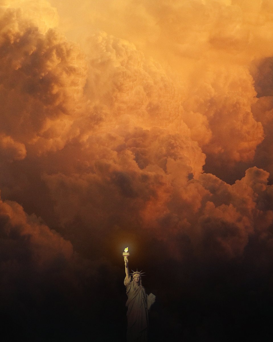 IrishRed_Design's tweet image. Smoke Signals. I think the planet is trying to telling us something… #NewYork #fires #ClimateCrisis  #NYCsmoke  #wildfires