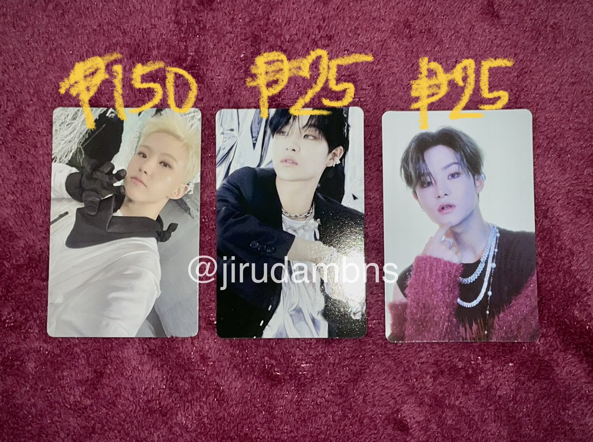 jirudambns's tweet photo. 💎✨ Hoshi &amp; Jihoon Photocard (Sector 17 and The Second Step: Chapter 2) - ₱ check on photo

[all PCs are in good condi]

MOP: Gcash
MOD: Flash, GGX, SCO

💌 DM to claim! https://t.co/In493e518j