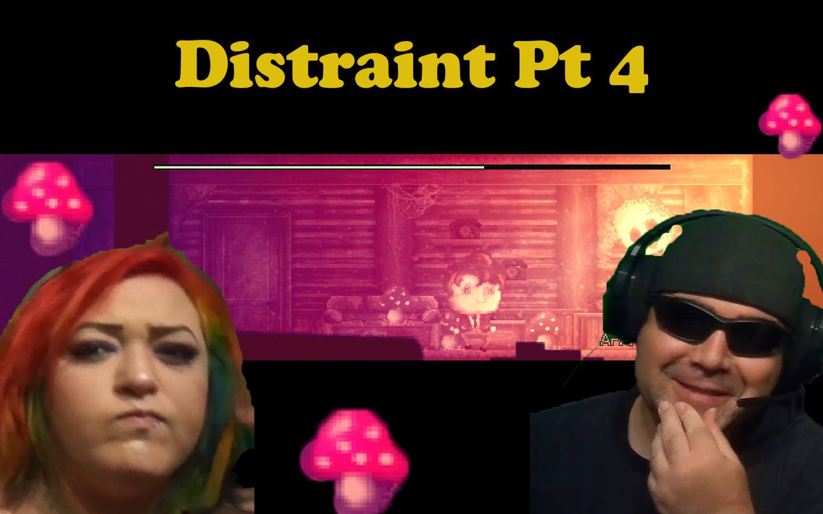 Check out Distraint Pt. 4 - Of Mushrooms and Repo men!!!! Awesome game by @jesse_makkonen 

youtu.be/v7Lde0VuvbI

and

youtube.com/c/ActofFunnine…

#distraint #videogames #actoffunniness