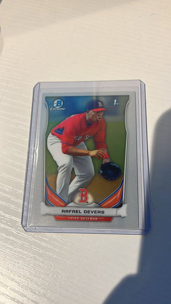 Wednesday Baseball Classic Post #40

Devers 1st Bowman Chrome $10

*Shipping in pinned tweet*

#WBC #pwallsale #CUTL
Stack Minimum: $10 
*Stack forfeited under min