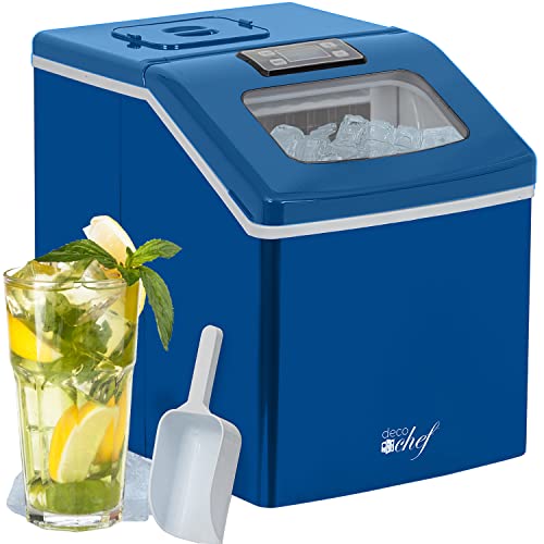 bestoptenglobal's tweet image. Deco Chef 40LB/24H Countertop Ice Maker, 24 Ice Cubes Every 15 Minutes, Adjustable Size, LCD Indicator, Blue besttoptenglobal.com/product/deco-c… 
#DecochefIceMakers
#CountertopIceMachine
#IceMakerWithHandle
#ConvenientIceProduction
#PortableIceSolution