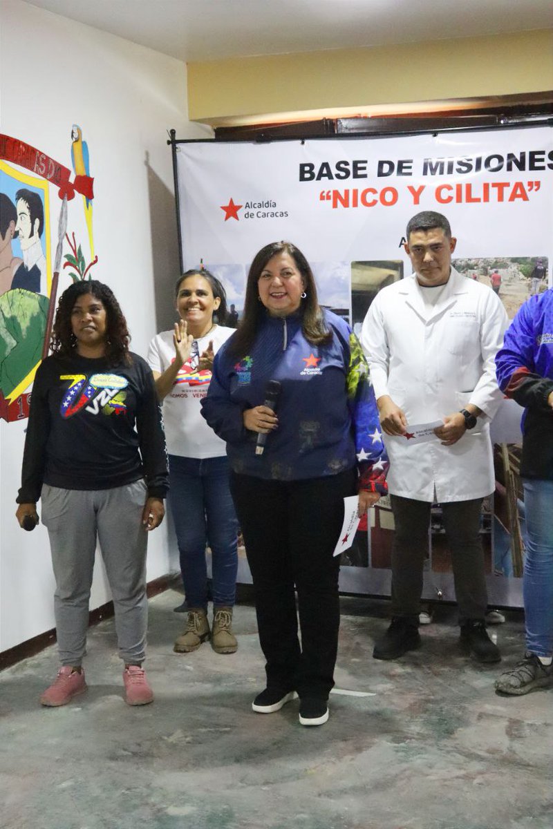 gestionperfecta's tweet photo. Con mucha alegría, inauguramos este #7Jun la Base de Misiones Nico y Cilita, en la parroquia La Vega.

En 8 meses se logró la construcción de esta instalación multifuncional que permitirá la atención integral al pueblo, así como su recreación.

#VenezuelaEsUniónYCooperación https://t.co/aKy6tgxTXK