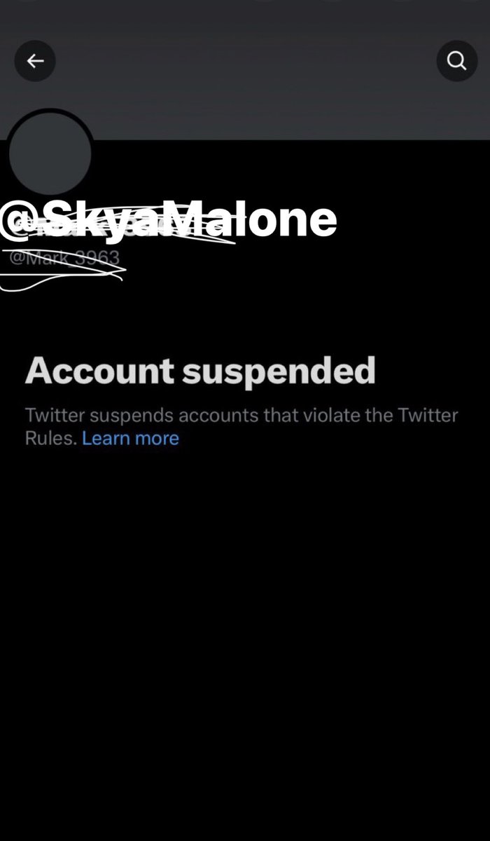 Got Suspended Retweet for Mutuals imo 🙏