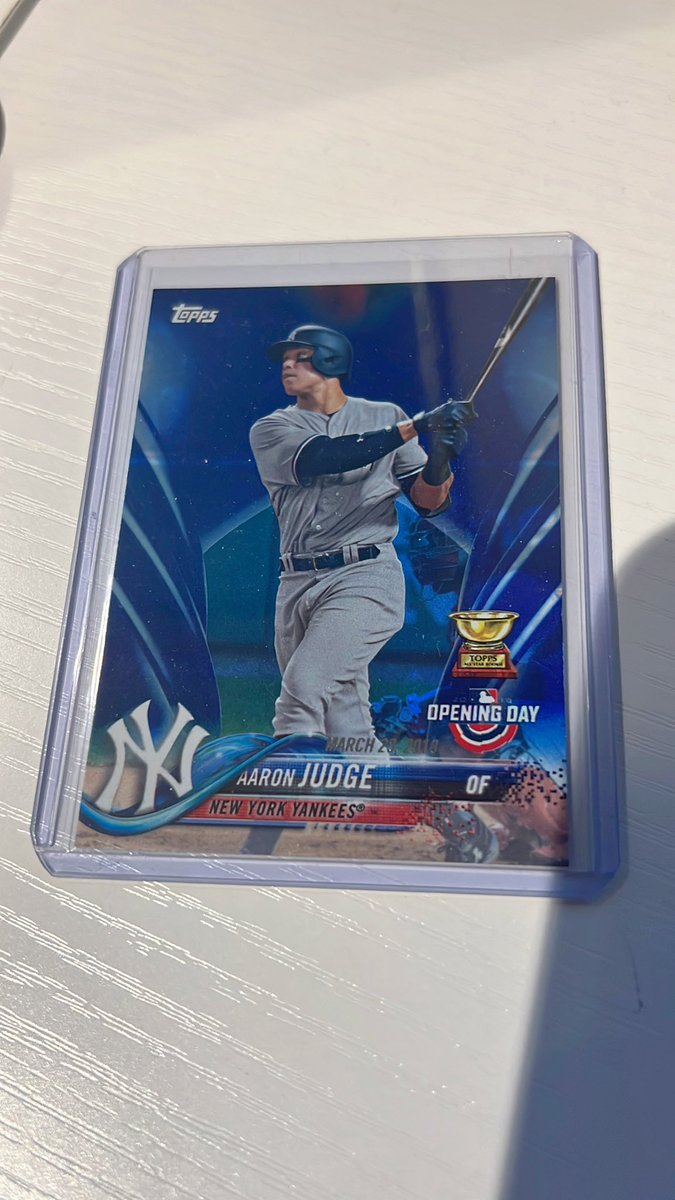Wednesday Baseball Classic Post #41

Judge Rookie Cup Opening Day Blue Foil  $12

*Shipping in pinned tweet*

#WBC #pwallsale #CUTL
Stack Minimum: $10 
*Stack forfeited under min
